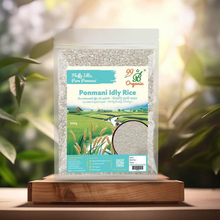 Ponmani Idly Rice 1kg - 99B Organic