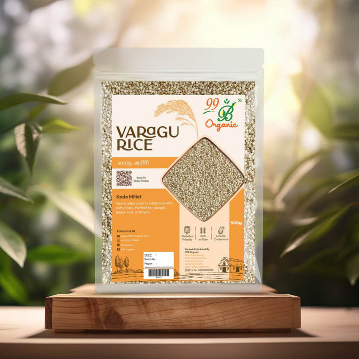 Varagu Raw 500 gms - 99B Organic