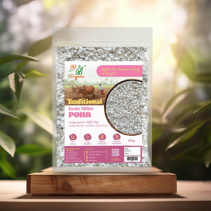 Varagu Poha 200gms - 99B Organic