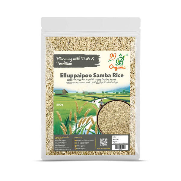 Elluppaipoo Samba Rice 500g - 99B Organic