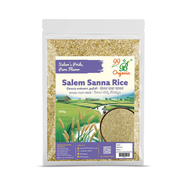 Salem Sanna Rice 500g - 99B Organic