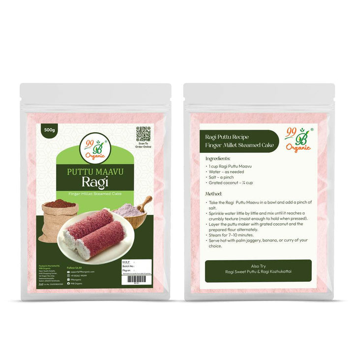 Ragi Puttu Maavu 250g - 99B Organic