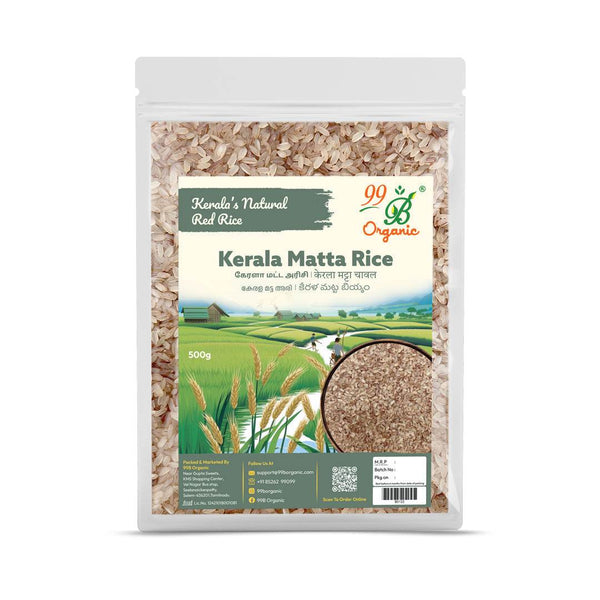 Kerala Matta Rice 500gms - 99B Organic