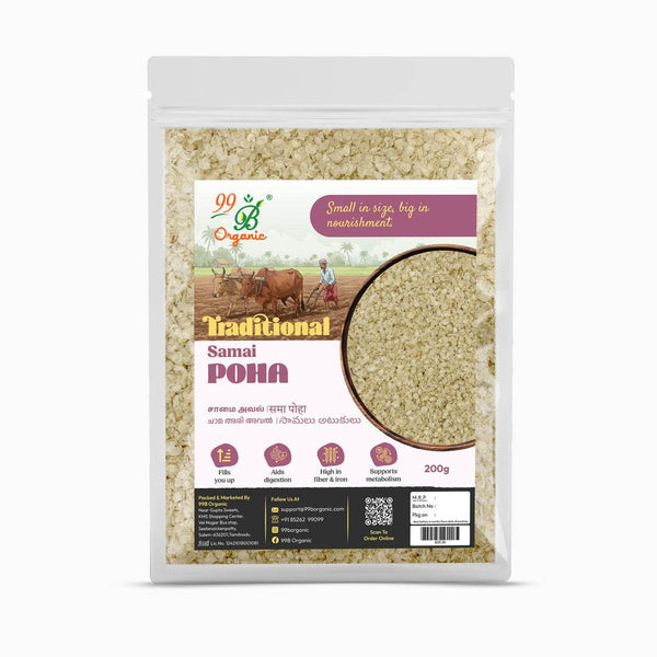 Samai Poha 200gms - 99B Organic