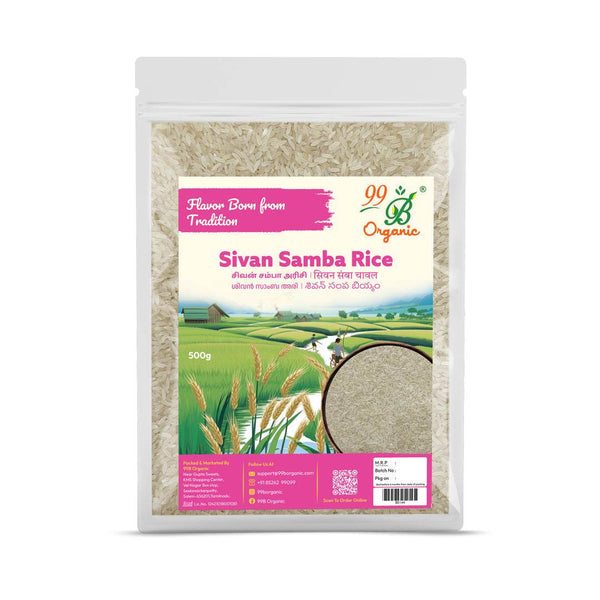 Sivan Samba Rice 1kg - 99B Organic