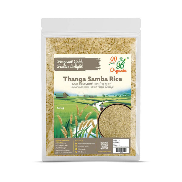 Thanga Samba Rice 500gms - 99B Organic