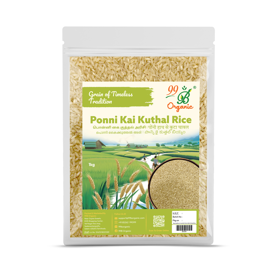 Ponni Kai Kuthal Rice 1kg