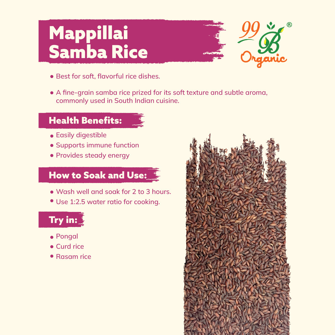 Mappillai Samba Rice 500g
