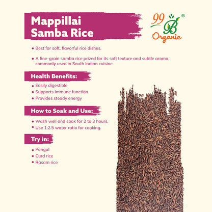 Mappillai Samba Rice 500g