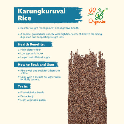 Karungkuruvai Rice 500g