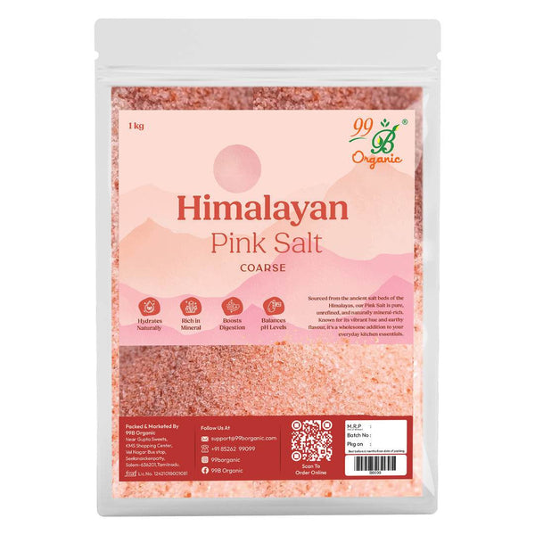Himalayan Pink Salt Powder 1kg - 99B Organic