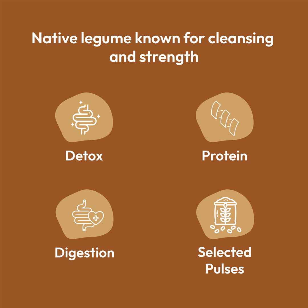 Organic kollu red horse gram 500g protein rich traditional pulse by 99B Organic