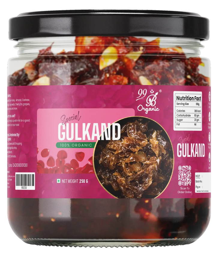 Honey Wellness Set - Premium Forest Honey & Gulkand Set (99B-04)