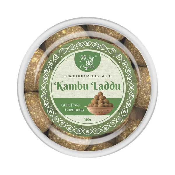 99B Kambu Laddu – Wholesome Pearl Millet Sweet (150g)