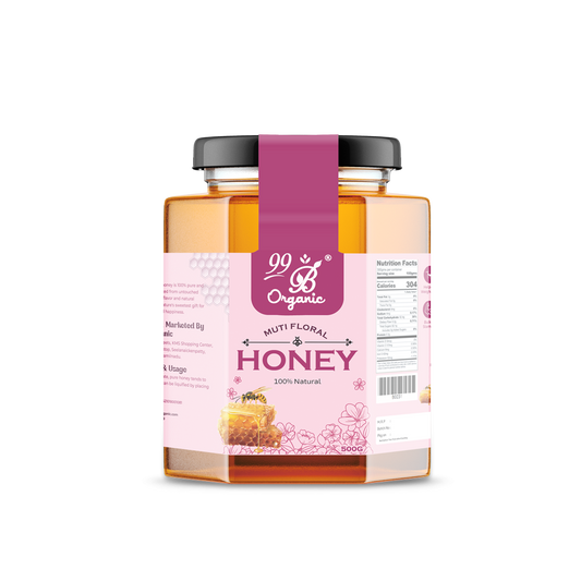 Organic Multi-Floral Honey – Premium Wildflower Raw Honey