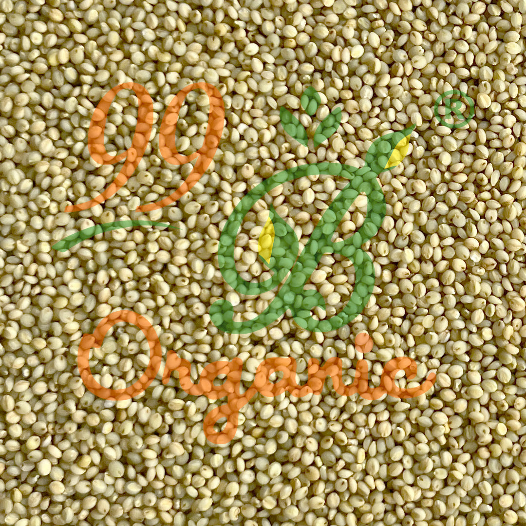 Organic brown top millet 500g rare ancient grain antioxidant rich healthy millet by 99B Organic
