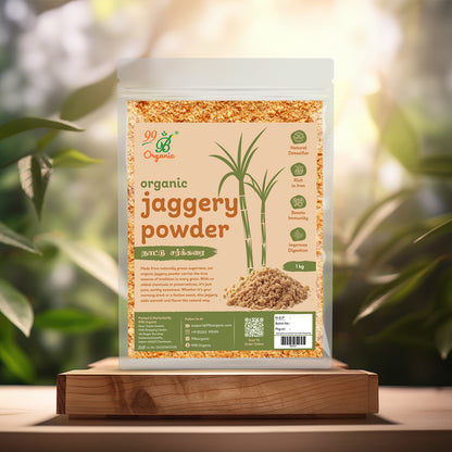 Organic nattu sarkkarai country sugar 1kg natural cane sweetener traditional sugar by 99B Organic