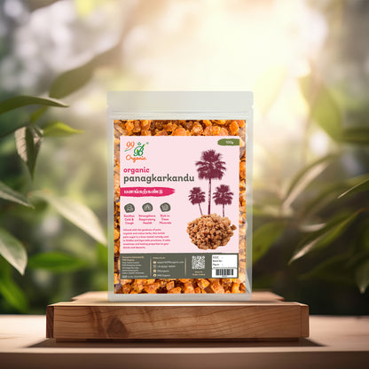 Organic panangkarkandu palm jaggery 100g traditional Tamil sweetener by 99B Organic