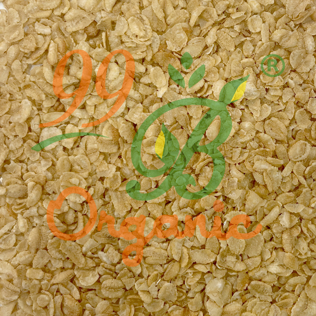 Organic wheat poha wheat flakes 200g protein rich breakfast by 99B Organic