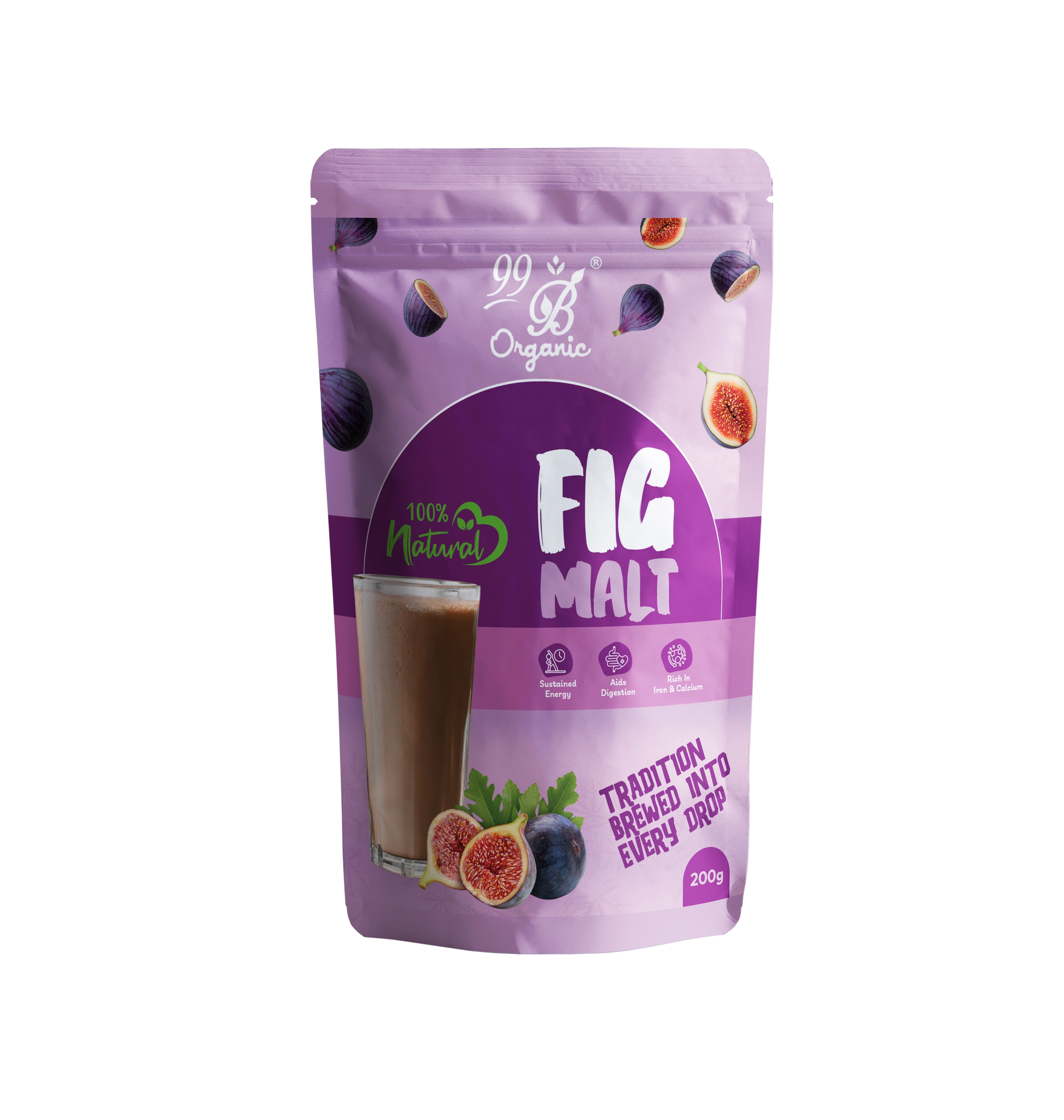 Premium Fig Malt Drink Mix | Nutritious & Delicious